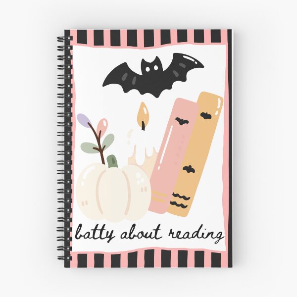 Item preview, Batty About Reading Love Fall Cute Bat Reading Booked Halloween Bookish Autumn designed and sold by Forevermore.