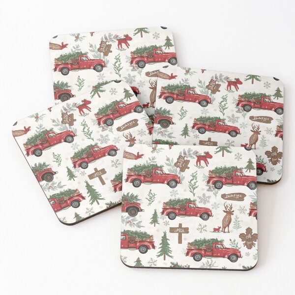 Item preview, Christmas Cheer Pattern Vintage Santa Holiday Design designed and sold by LiviuGligoros.