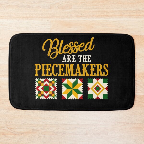 Item preview, Blessed Are The Piecemakers Quilt Christian Sewing Faith Gift Shirt designed and sold by fungyar.