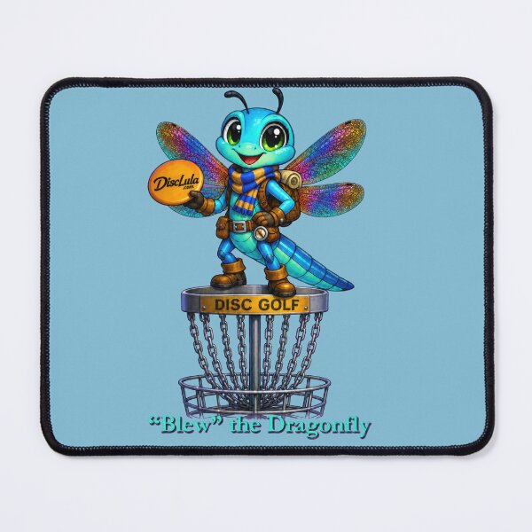 Item preview, Blue on Disc Golf Basket - Let's Play designed and sold by DiscLula.
