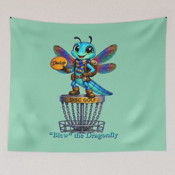 Item preview, Blue on Disc Golf Basket - Let's Play designed and sold by DiscLula.