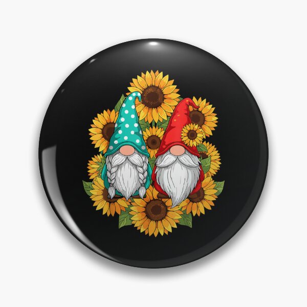 Item preview, Sunflower Gnome Hippie Floral designed and sold by LucindaLong ⭐⭐⭐⭐⭐(992).