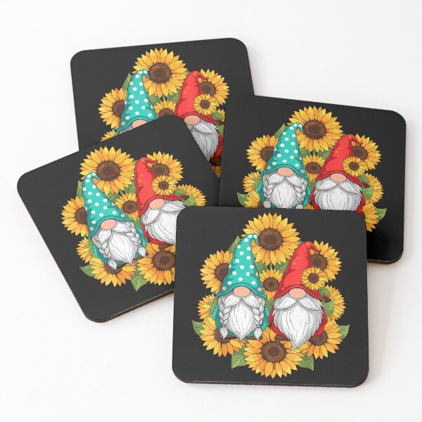 Item preview, Sunflower Gnome Hippie Floral designed and sold by LucindaLong ⭐⭐⭐⭐⭐(992).