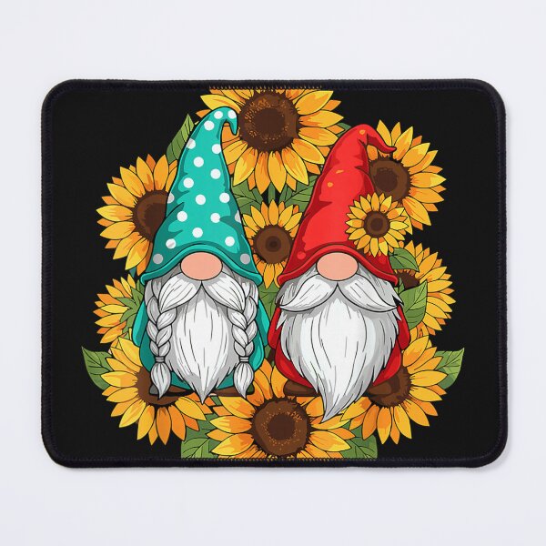 Item preview, Sunflower Gnome Hippie Floral designed and sold by LucindaLong ⭐⭐⭐⭐⭐(992).