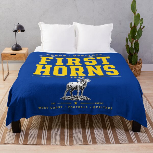 Item preview, First Horns 1948 — Vintage West Coast Football Heritage designed and sold by elcarnero.