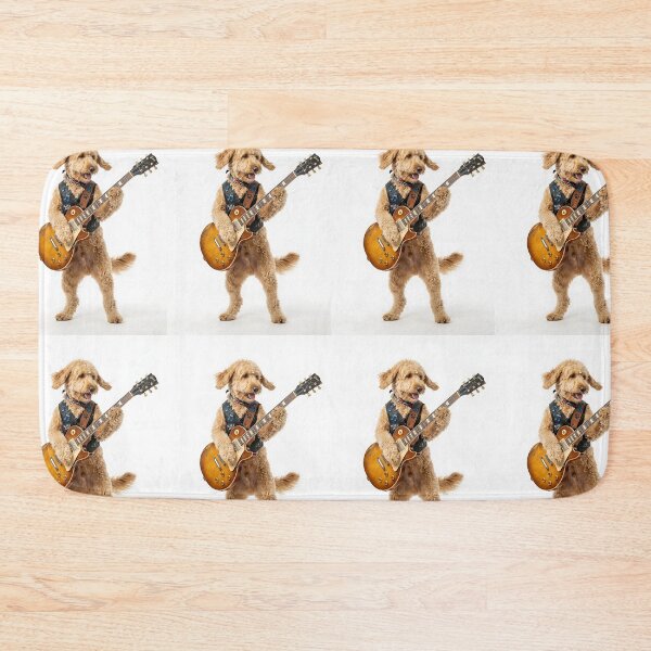 Item preview, Golden Doodle Guitar Shredder designed and sold by PictoVibe.