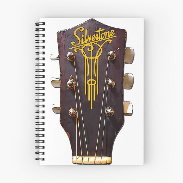 Item preview, Silvertone 1940s K55 Jumbo Acoustic with Windchime logo designed and sold by Friskandflowey.