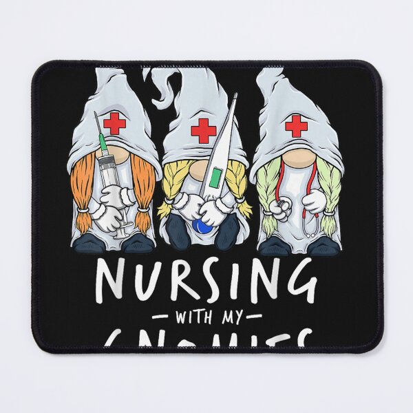 Item preview, Nursing with My Gnomies Gnome Nurses for Women designed and sold by LucindaLong ⭐⭐⭐⭐⭐(992).