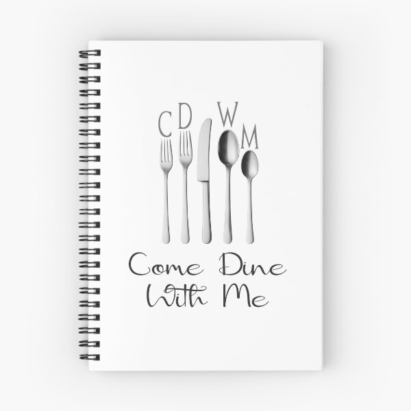 Item preview, CDWM Come Dine With Me (on White) designed and sold by PawsitiveMum3.