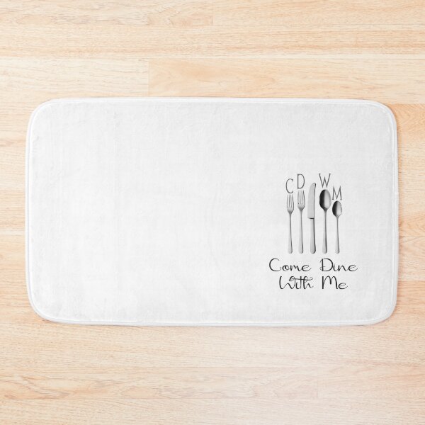 Item preview, CDWM Come Dine With Me (on White) designed and sold by PawsitiveMum3.