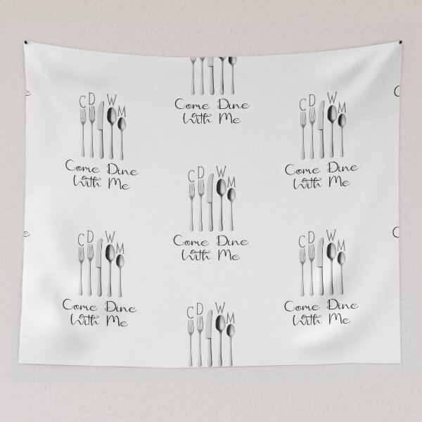 Item preview, CDWM Come Dine With Me (on White) designed and sold by PawsitiveMum3.