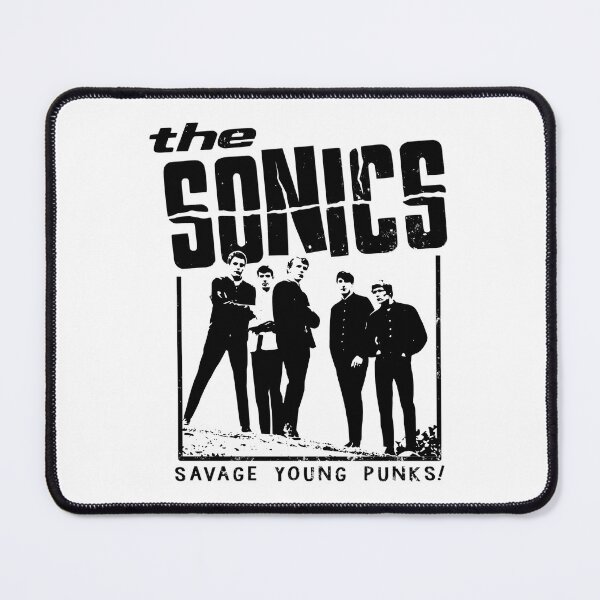 Item preview, The Sonics Black Garage Band Silhouette designed and sold by DayneGorczany.