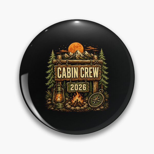 Item preview, Cabin Crew 2026 Vacation Mountain designed and sold by lorna-saway.
