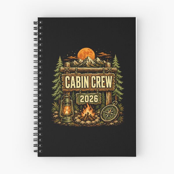Item preview, Cabin Crew 2026 Vacation Mountain designed and sold by lorna-saway.