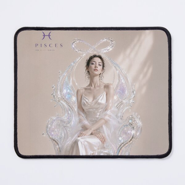 Item preview, Pisces Zodiac Goddess Fantasy Portrait designed and sold by AtelierHailey.