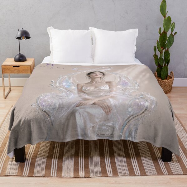 Item preview, Pisces Zodiac Goddess Fantasy Portrait designed and sold by AtelierHailey.