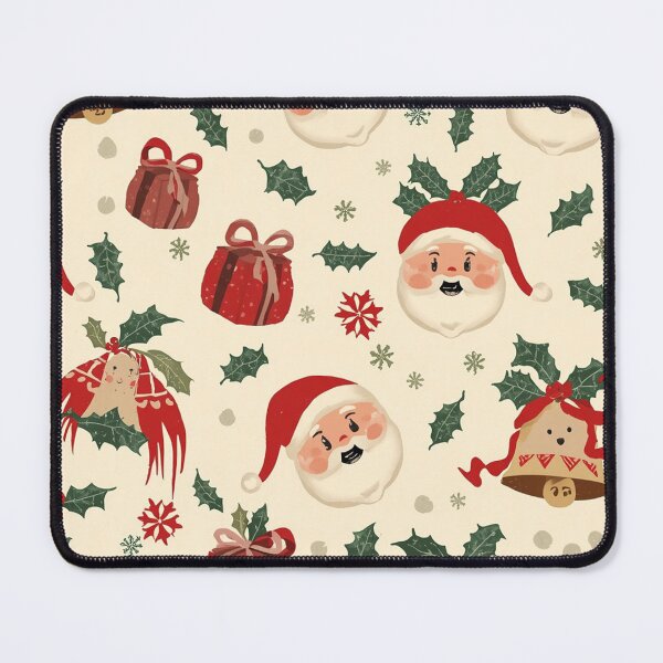 Item preview, Vintage Christmas Club Pattern Retro Holiday Christmas Decor Design designed and sold by LiviuGligoros.