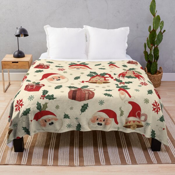 Item preview, Vintage Christmas Club Pattern Retro Holiday Christmas Decor Design designed and sold by LiviuGligoros.