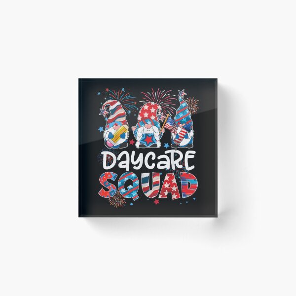 Item preview, Daycare Squad Gnome 4th of July Patriotic Teacher Boys Girls designed and sold by LucindaLong ⭐⭐⭐⭐⭐(992).