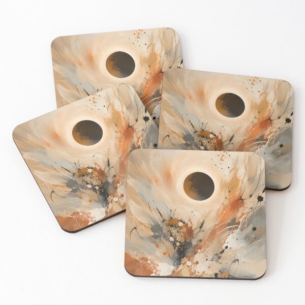 Item preview, Celestial Eclipse Sun Abstract Boho Wall Art designed and sold by GutyzDesignsES.