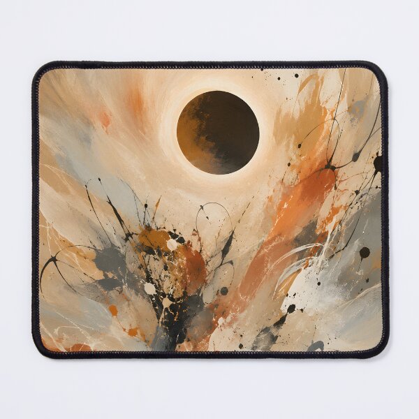 Item preview, Celestial Eclipse Sun Abstract Boho Wall Art designed and sold by GutyzDesignsES.