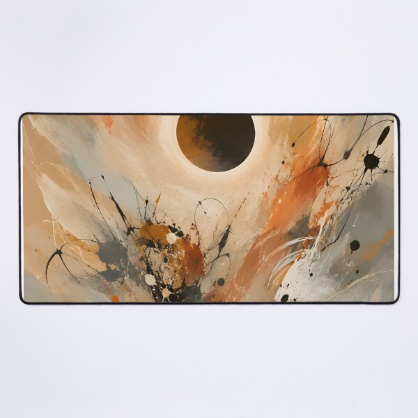 Item preview, Celestial Eclipse Sun Abstract Boho Wall Art designed and sold by GutyzDesignsES.