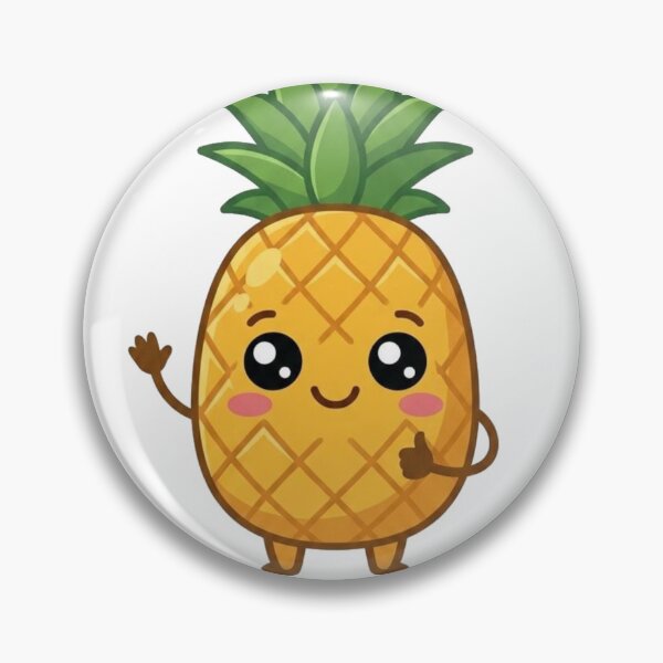 Item preview, Cute Pineapple T-Shirt, Kawaii Tropical Fruit Design, Adorable Pineapple Gift, Summer Fruit Lover Shirt designed and sold by morning sun.