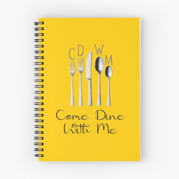 Item preview, CDWM Come Dine With Me (on Yellow) designed and sold by PawsitiveMum3.