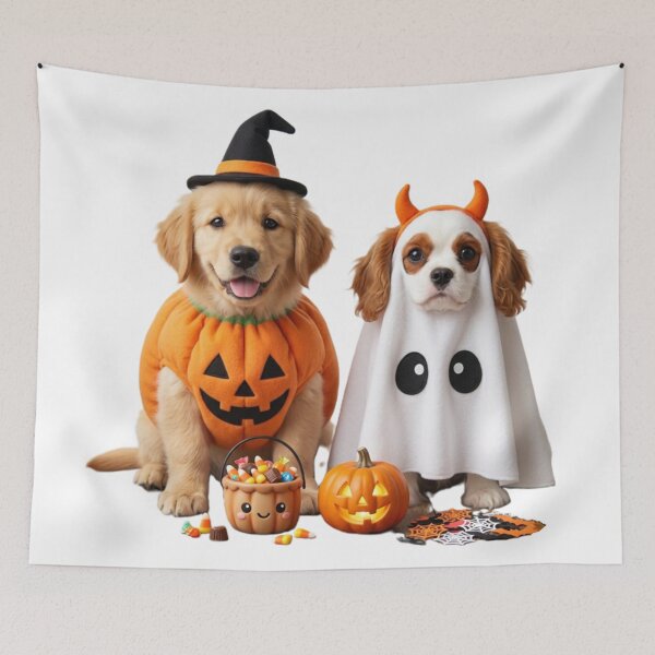 Item preview, Dogs Halloween designed and sold by InkShiftLabs.