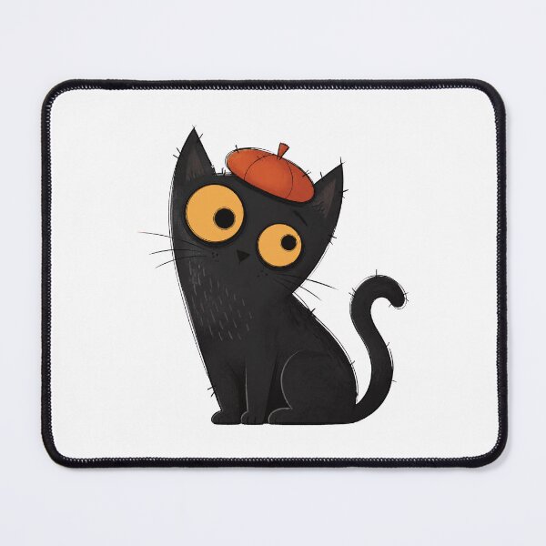 Item preview, Pumpkin Beret Cat designed and sold by The-Art-of-D.