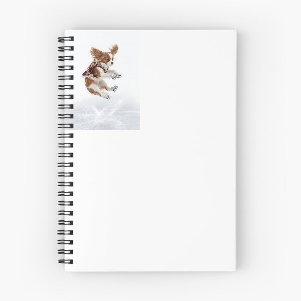 Item preview, Cavalier King Charles Spaniel Ice Skater designed and sold by PictoVibe.