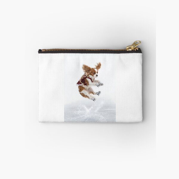Item preview, Cavalier King Charles Spaniel Ice Skater designed and sold by PictoVibe.