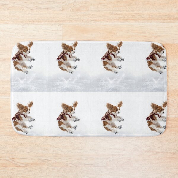 Item preview, Cavalier King Charles Spaniel Ice Skater designed and sold by PictoVibe.
