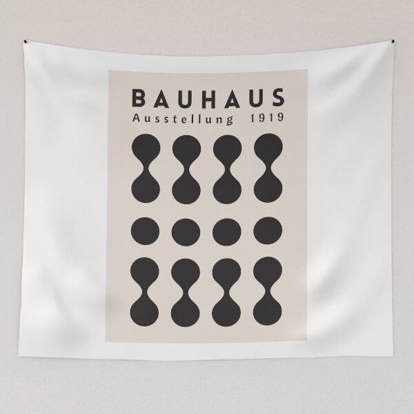 Item preview, Bauhaus Exhibition 1919 – German Modernist Geometric Abstract Design designed and sold by gorpissu.