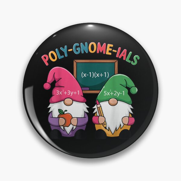 Item preview, Poly-gnome-ials Algebra Teacher Calcul Funny Teacher designed and sold by LucindaLong ⭐⭐⭐⭐⭐(992).