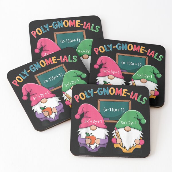 Item preview, Poly-gnome-ials Algebra Teacher Calcul Funny Teacher designed and sold by LucindaLong ⭐⭐⭐⭐⭐(992).