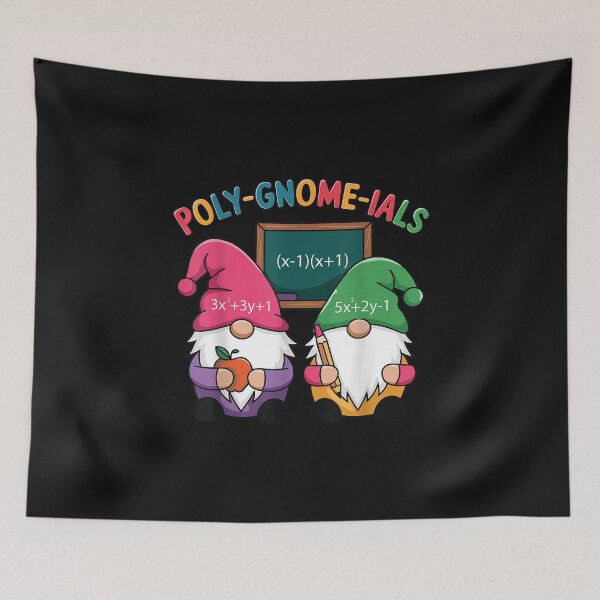 Item preview, Poly-gnome-ials Algebra Teacher Calcul Funny Teacher designed and sold by LucindaLong ⭐⭐⭐⭐⭐(992).