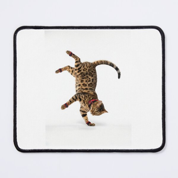 Item preview, Bengal Cat Breakdancer designed and sold by PictoVibe.