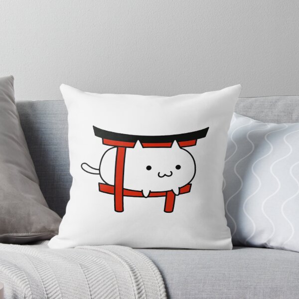 Item preview, Mochi Cat Torii Gate Cute Kawaii Japanese Culture Art designed and sold by RobotDanceBat.