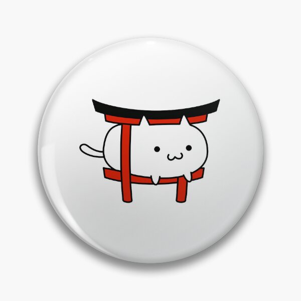 Item preview, Mochi Cat Torii Gate Cute Kawaii Japanese Culture Art designed and sold by RobotDanceBat.