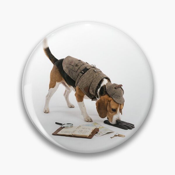 Item preview, Beagle Detective Investigator designed and sold by PictoVibe.
