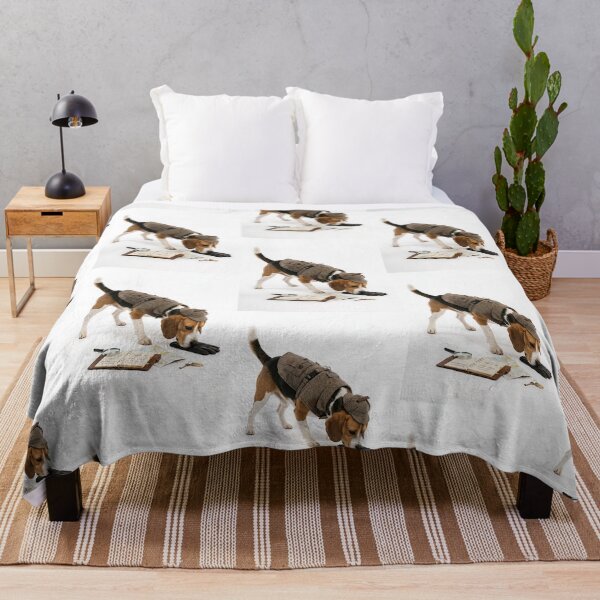 Item preview, Beagle Detective Investigator designed and sold by PictoVibe.