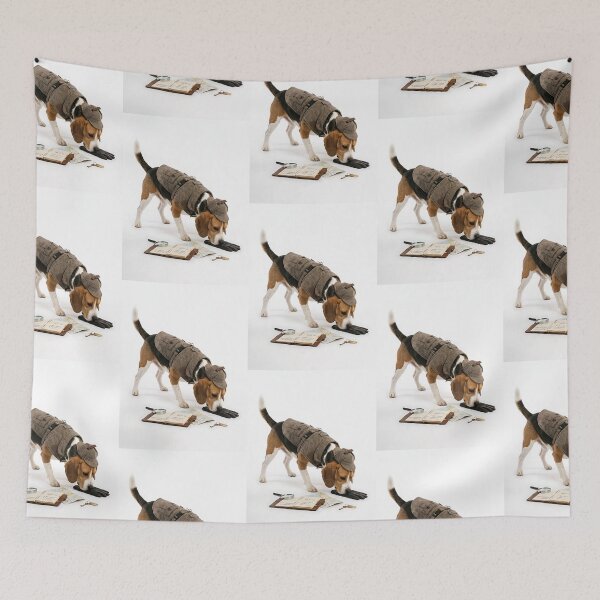 Item preview, Beagle Detective Investigator designed and sold by PictoVibe.