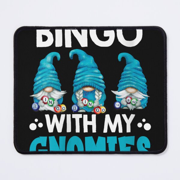 Item preview, Women's Bingo With My Gnomies Women Men Funny Bingo Gnome designed and sold by LucindaLong ⭐⭐⭐⭐⭐(992).
