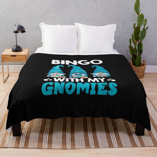 Item preview, Women's Bingo With My Gnomies Women Men Funny Bingo Gnome designed and sold by LucindaLong ⭐⭐⭐⭐⭐(992).