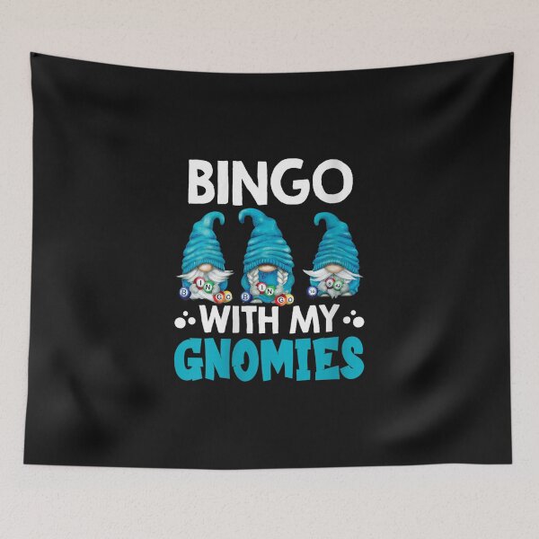 Item preview, Women's Bingo With My Gnomies Women Men Funny Bingo Gnome designed and sold by LucindaLong ⭐⭐⭐⭐⭐(992).