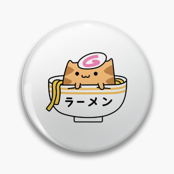 Item preview, Ramen Cat Cute Kawaii Japanese Food Noodle Design designed and sold by RobotDanceBat.