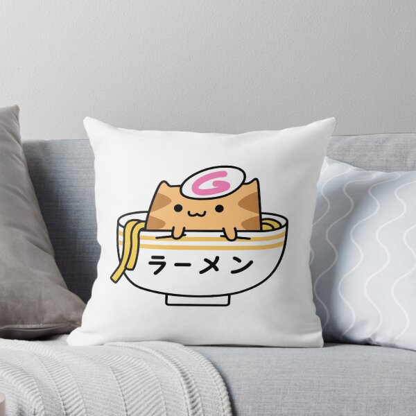 Item preview, Ramen Cat Cute Kawaii Japanese Food Noodle Design designed and sold by RobotDanceBat.