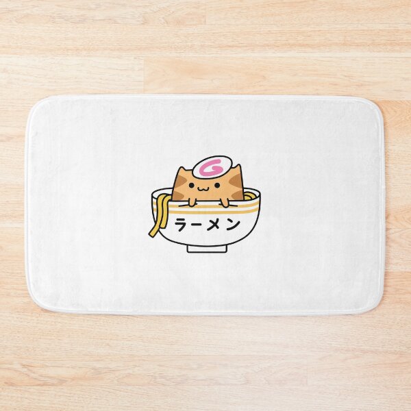 Item preview, Ramen Cat Cute Kawaii Japanese Food Noodle Design designed and sold by RobotDanceBat.