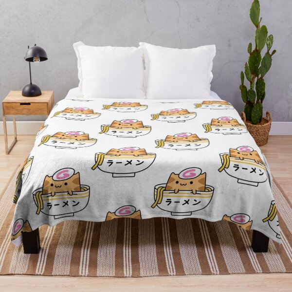 Item preview, Ramen Cat Cute Kawaii Japanese Food Noodle Design designed and sold by RobotDanceBat.